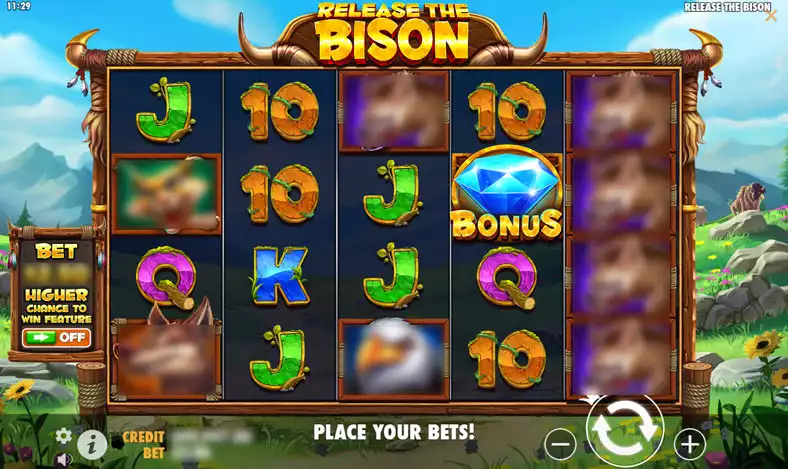 New Slots - Release the Bison