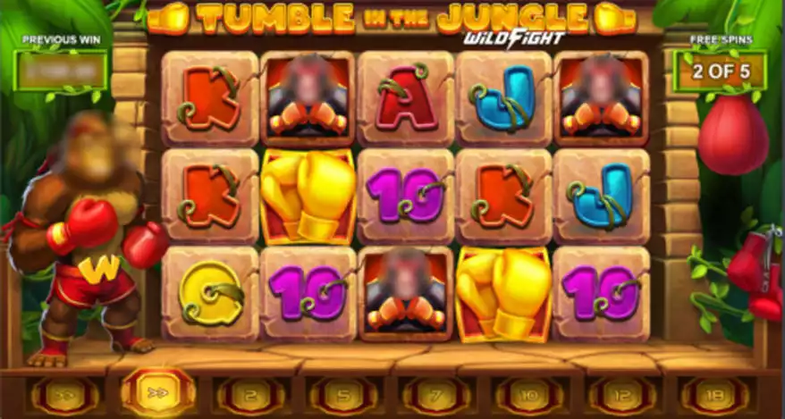 New Slots - Tumble in the Jungle Wild Fight