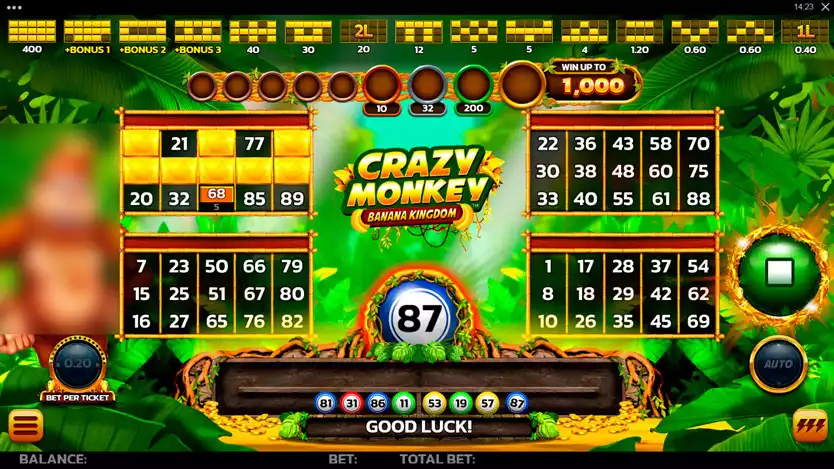 New Slots - Crazy Monkey Banana Kingdom