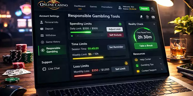 online-casino-account-with-responsible-gambling-tools