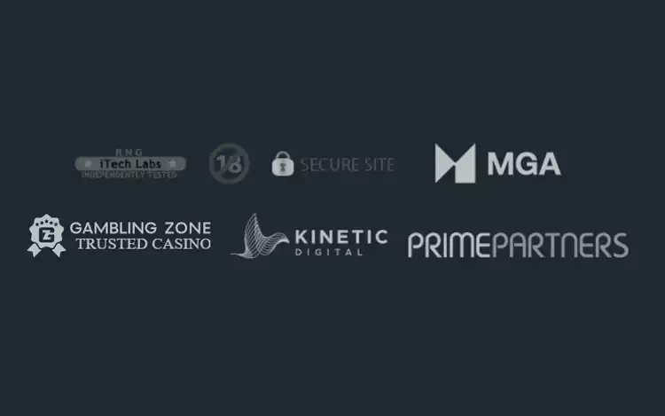 online casino site certifications and badges