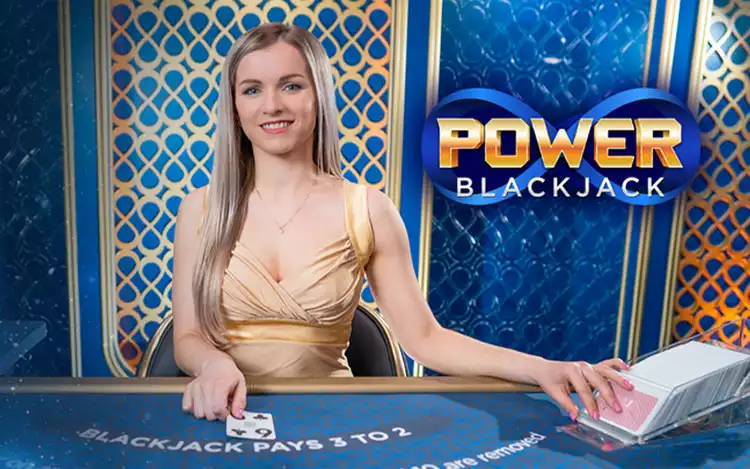 power blackjack banner