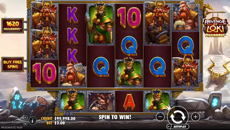 revenge-of-loki-megaways-game-screen