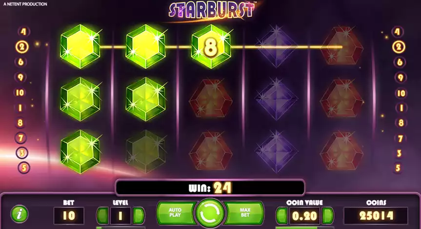 starburst win