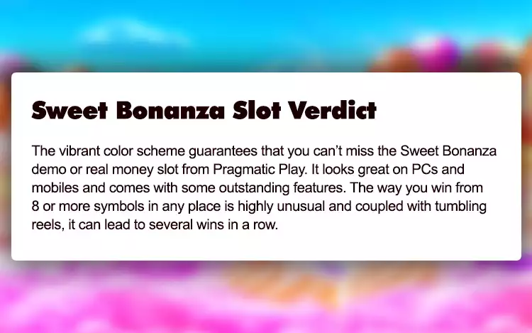 sweet bonanza review from casinos.com