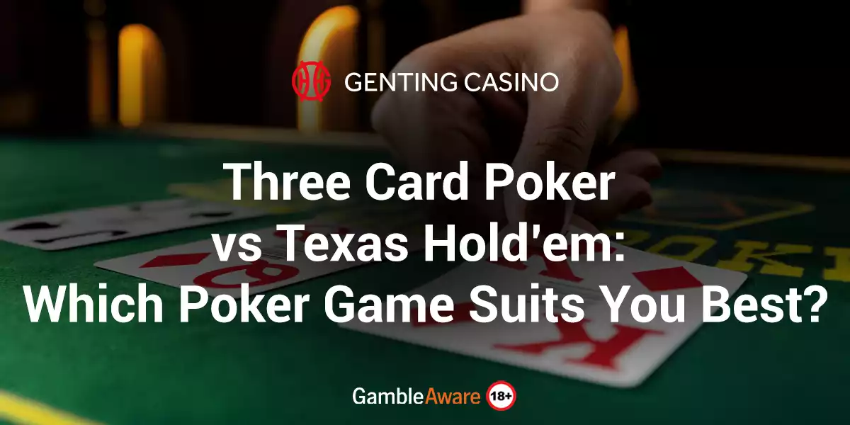 three card poker vs texas holdem banner