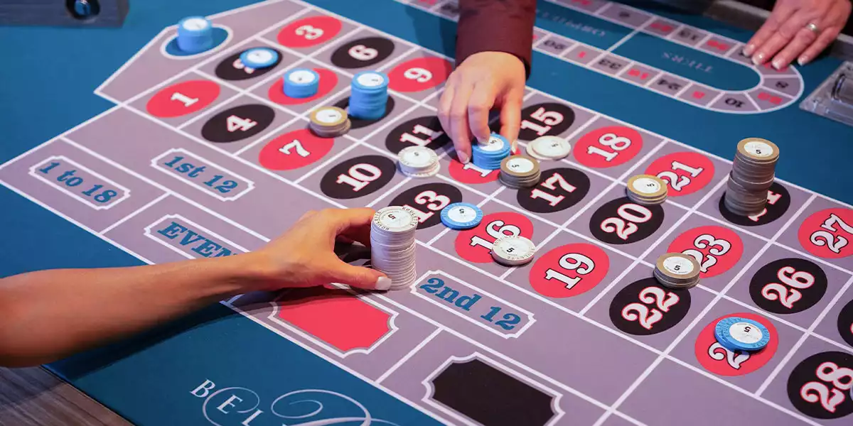 wagering in table casino game