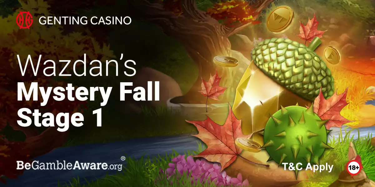 Wazdan's Mystery Fall Stage 1 Promo