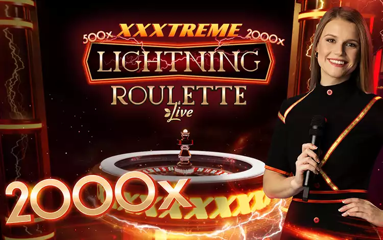 xxxtreme lightning roulette game banner
