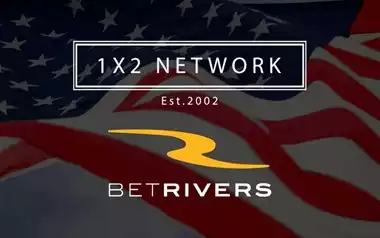 1x2 logo and betrivers logo