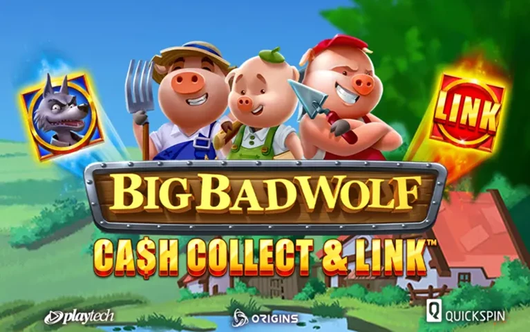 Big Bad Wolf Cash Collect & Link Banner