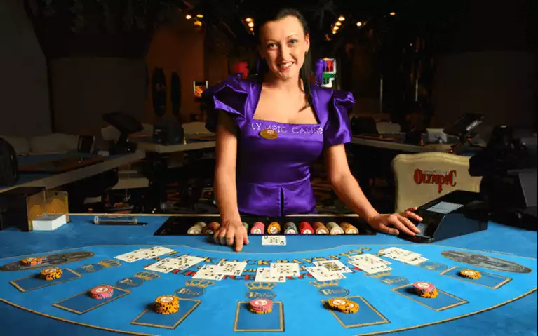 Blackjack Dealer Table