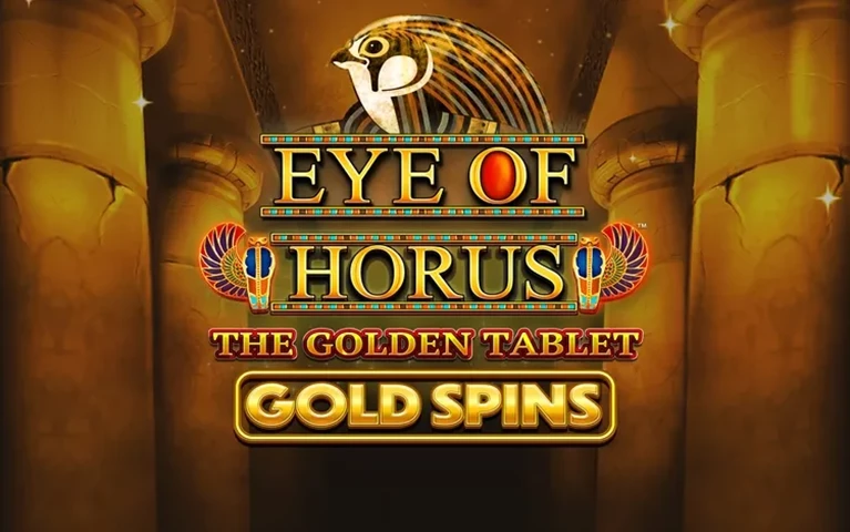 Eye of Horus Golden Tablet Gold Spins