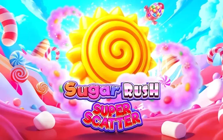 Sugar Rush Super Scatter Banner