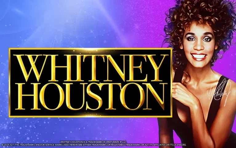 Whitney Houston Slot Banner