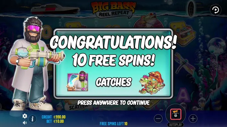 10 Free Spins