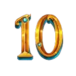 Blue Wizard - Ten Symbol