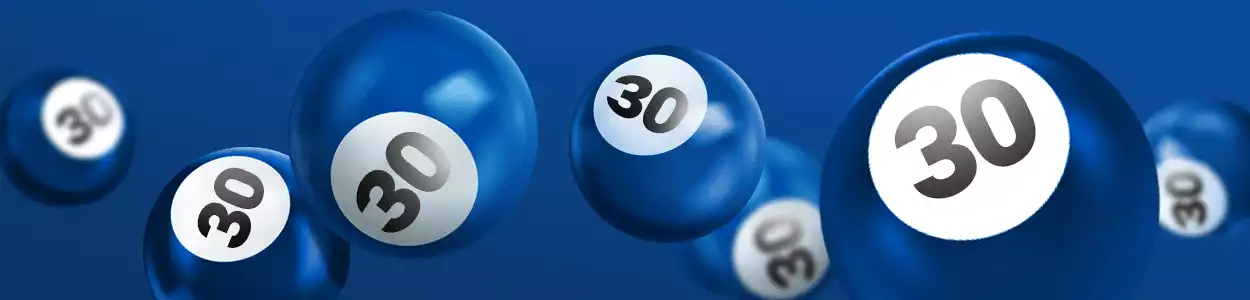 30 Ball Bingo Long Banner
