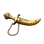 3 Magical Genies - Curved Dagger Symbol