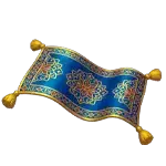 3 Magical Genies - Flying Carpet Symbol