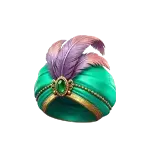 3 Magical Genies - Green Turban Symbol