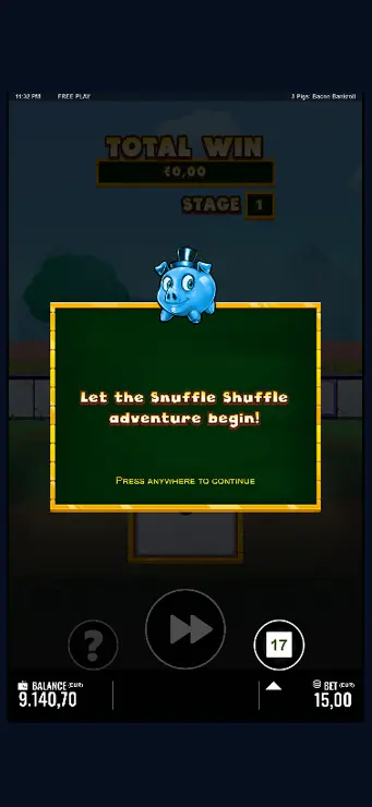 3 Pigs Bacon Bankroll - Mobile Bonus