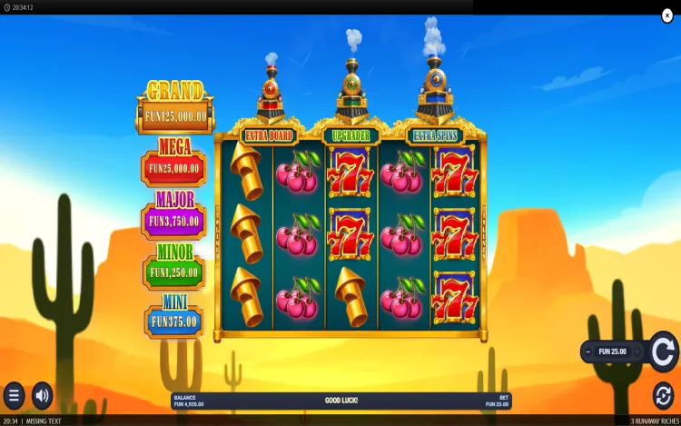 3 Runaway Riches - Mobile Base Game
