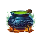 3 Skulls of Voodoo - Cauldron Symbol