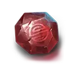 3 Skulls of Voodoo - Red Stone Symbol