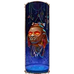 3 Skulls of Voodoo - Shrunken Head Symbol