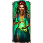 3 Skulls of Voodoo - Voodoo Priestess Symbol