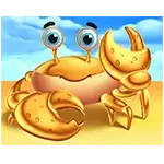 4 Fantastic Fish Gold - Crab Symbol