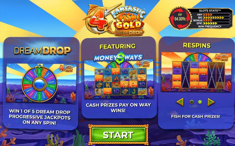4 Fantastic Fish Gold Feature