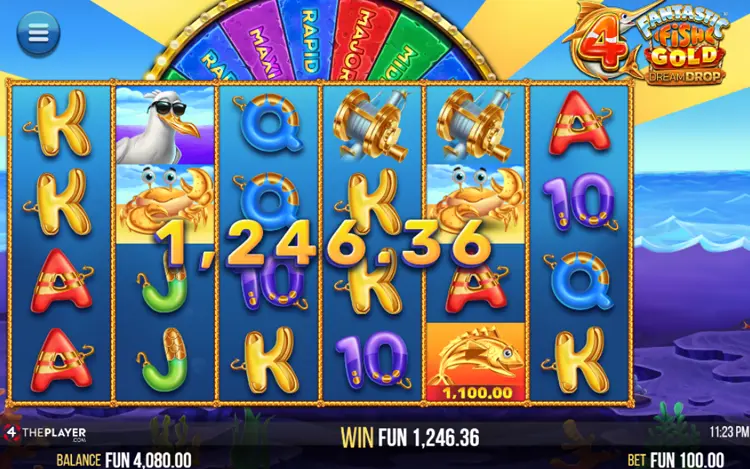 4 Fantastic Fish Gold - Mobile Win