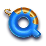 4 Fantastic Fish Gold - Q Symbol