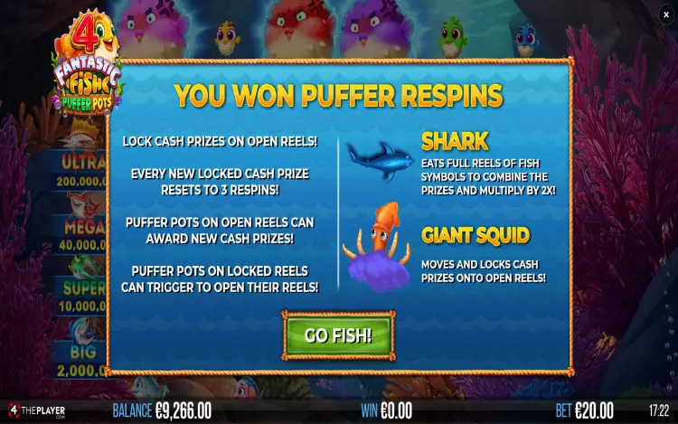 4 Fantastic Fish Puffer Pots - Puffer Respin