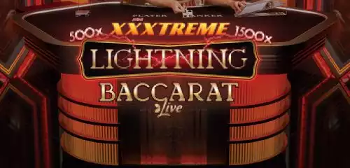 Evolution Gaming XXXtreme Lightning Baccarat