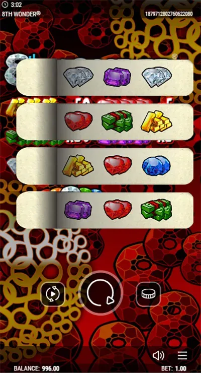 8th Wonder Mobile Features - Bonus Game