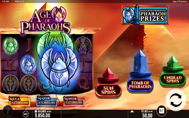 Age of Pharaohs - Obelisk Features