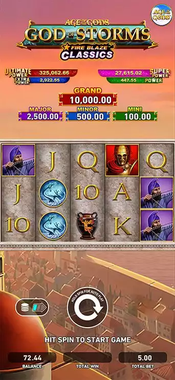 Age of the Gods  God of Storms FireBlaze Mobile Features - Basegame