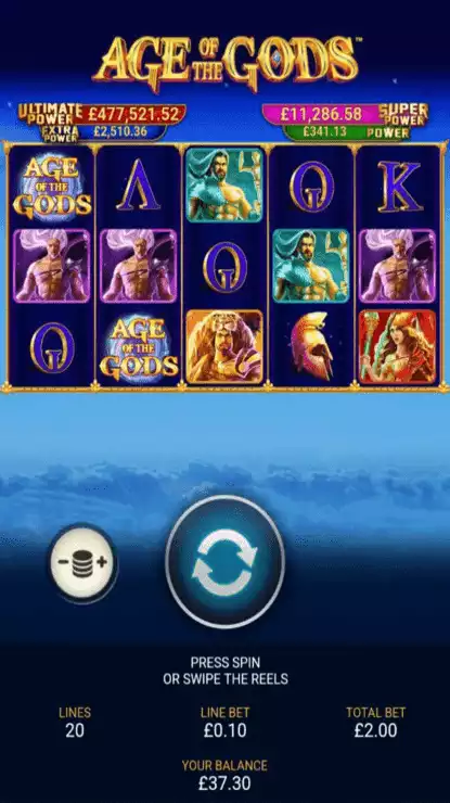 Age of the Gods Mobile Features base