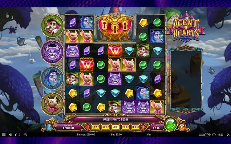 Agent of Hearts RTP and Wagering