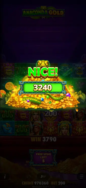 Anaconda Gold - Mobile Win