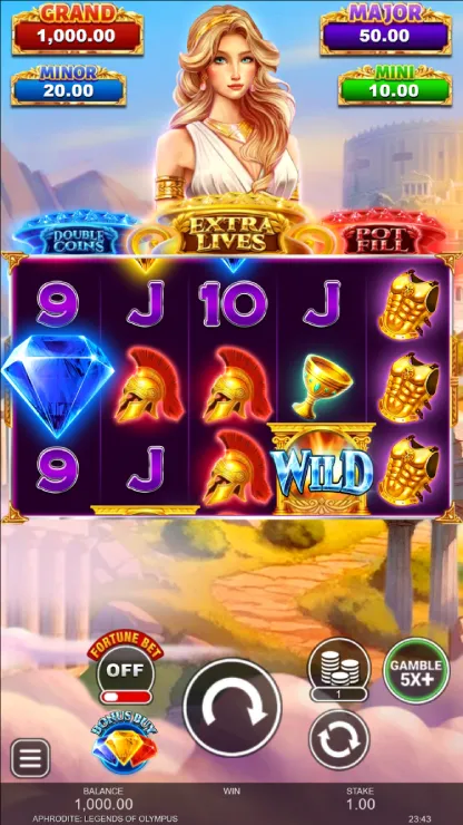 Aphrodite Legends of Olympus - Mobile Base Game