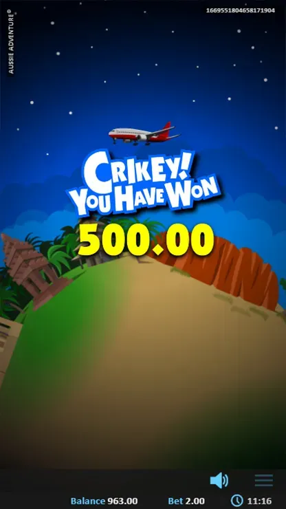 Aussie Adventure Mobile Features - Simple Win