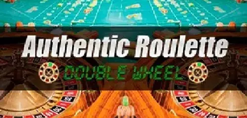 Authentic Double Wheel Roulette