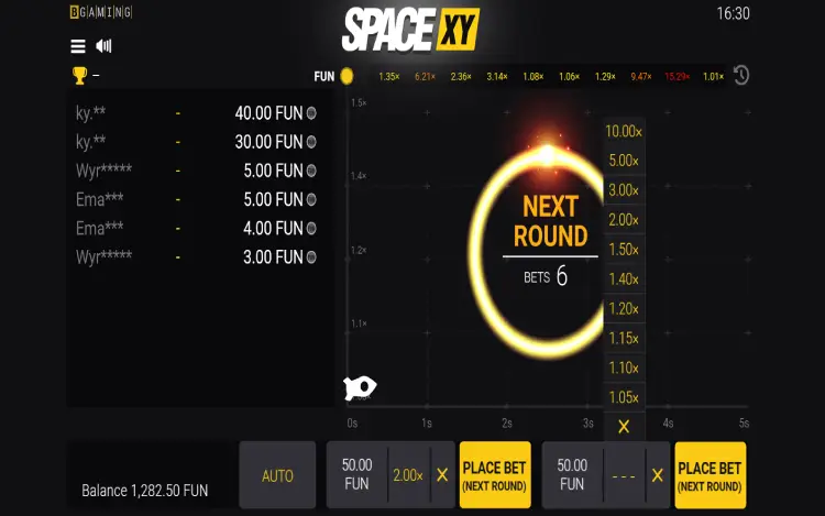Space XY Auto Cash-out