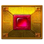 Aztec-Gems-Dark-Red-Square-Gem