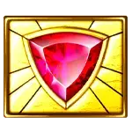 Aztec-Gems-Red-Shield-Shaped-Gem