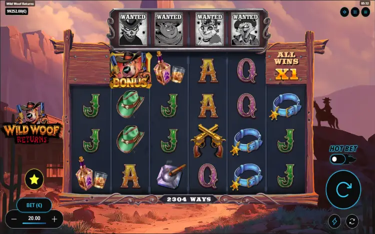 Wild Woof Returns - Mobile Basegame